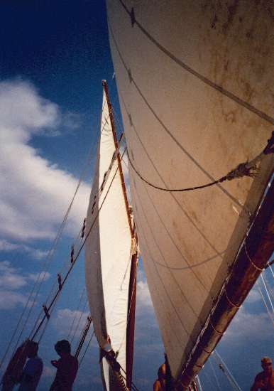 Jet jednou pod plachtami